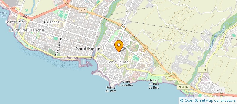 localisation de l'entreprise SARL ALINEA à SAINT-PIERRE