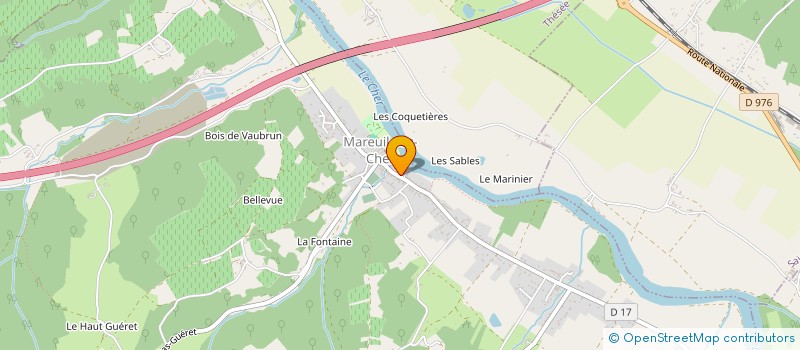 localisation de l'entreprise SARL ALINOE  MAREUIL-SUR-CHER