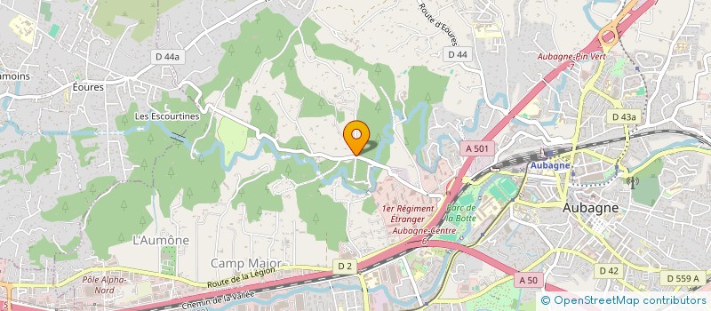 localisation de l'entreprise SARL ALIVETOU à AUBAGNE