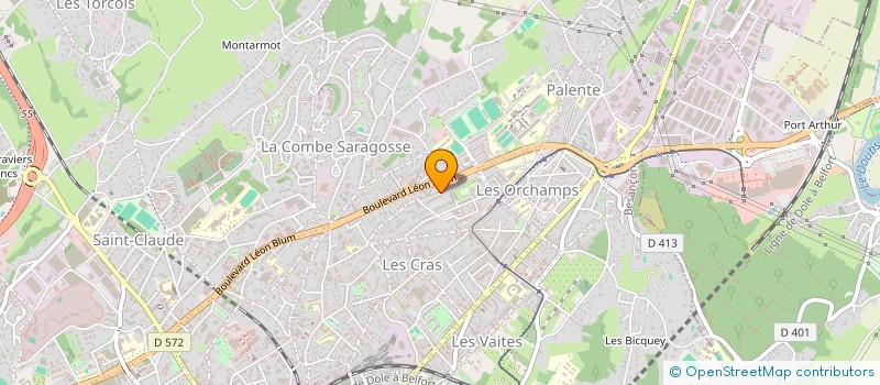 localisation de l'entreprise SARL ALIZADE à BESANCON