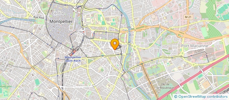 localisation de l'entreprise SARL ALIZE à MONTPELLIER