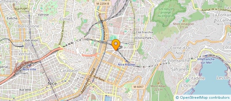 localisation de l'entreprise SARL ALIZE NETTOYAGE à NICE