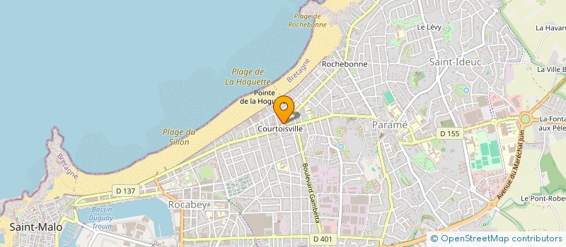 localisation de l'entreprise SARL ALIZES à SAINT-MALO