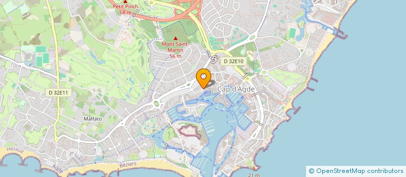 localisation de l'entreprise SARL ALKAP à AGDE