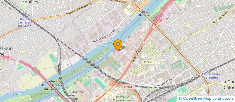 localisation de l'entreprise SARL ALKOM  NANTERRE