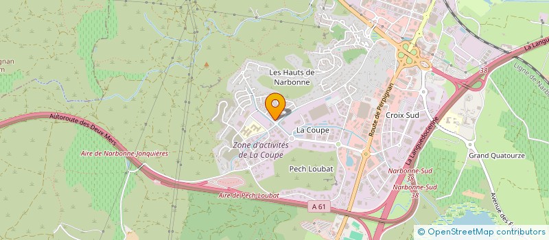 localisation de l'entreprise SARL ALLARY FRERES à NARBONNE