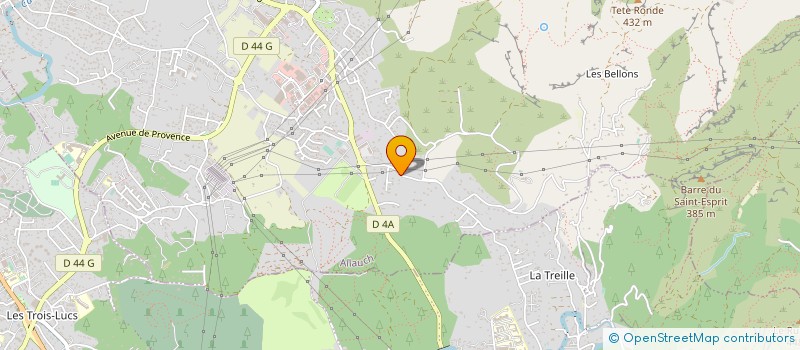 localisation de l'entreprise SARL ALLAUCH SERVICES A DOMICILE  ALLAUCH