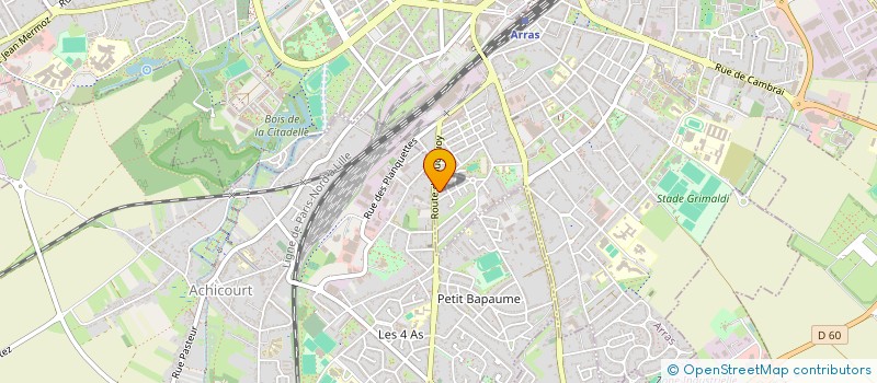localisation de l'entreprise SARL ALLAVOINE MOTOS à ARRAS