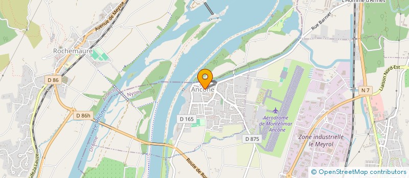 localisation de l'entreprise SARL ALLEGRE  ANCONE