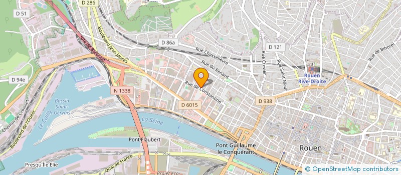 localisation de l'entreprise SARL ALLIANCE à ROUEN