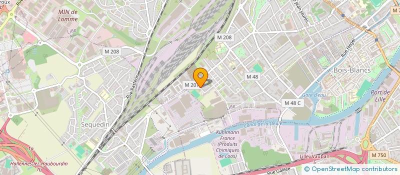 localisation de l'entreprise SARL ALLIANCE à LILLE