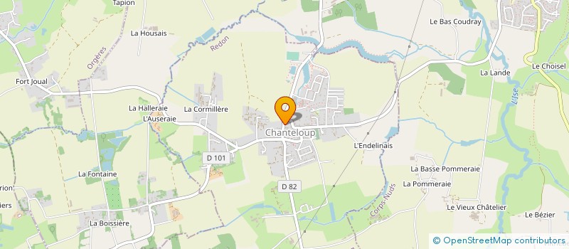 localisation de l'entreprise SARL ALLIANCE C.P.S  CHANTELOUP