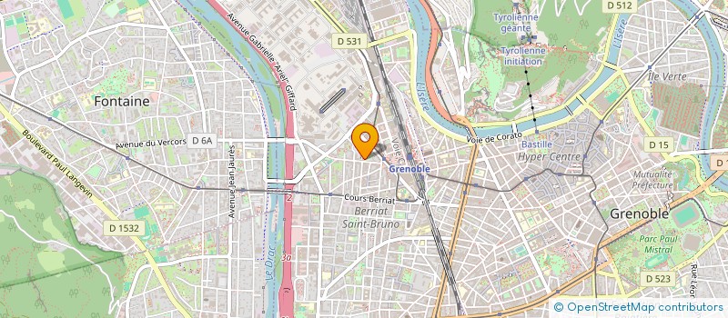 localisation de l'entreprise SARL ALLIANCE SECURITE  GRENOBLE