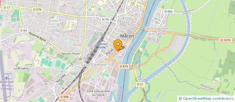 localisation de l'entreprise SARL ALLIRAND à MACON