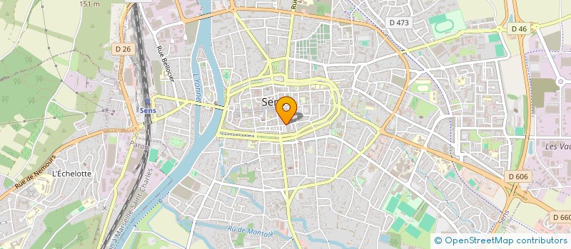 localisation de l'entreprise SARL ALLIX à SENS