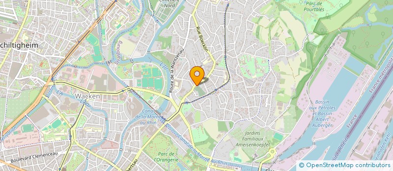 localisation de l'entreprise SARL ALLMEDIASTREAMS à STRASBOURG