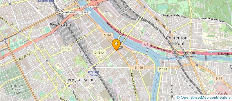 localisation de l'entreprise SARL ALLO FENETRES à IVRY-SUR-SEINE