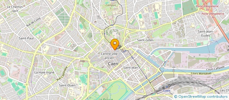 localisation de l'entreprise SARL ALLO PIZZA à CAEN