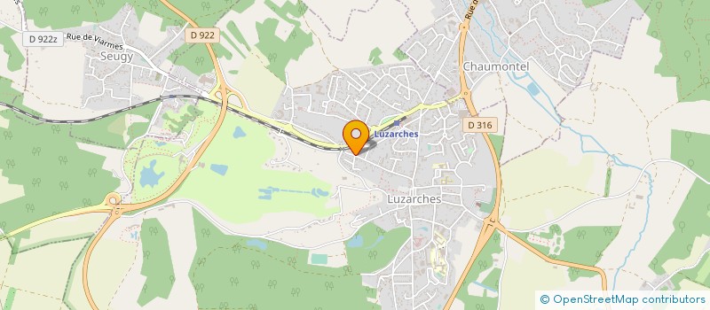 localisation de l'entreprise SARL ALLOBATI  LUZARCHES