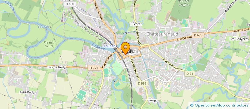 localisation de l'entreprise SARL ALLOIX à LOUHANS