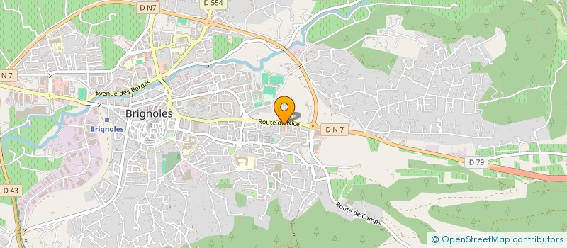 localisation de l'entreprise SARL ALMAVER  BRIGNOLES