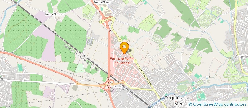 localisation de l'entreprise SARL ALMENTEROS à ARGELES-SUR-MER