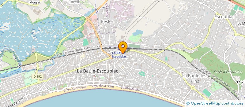 localisation de l'entreprise SARL ALMI à LA BAULE-ESCOUBLAC