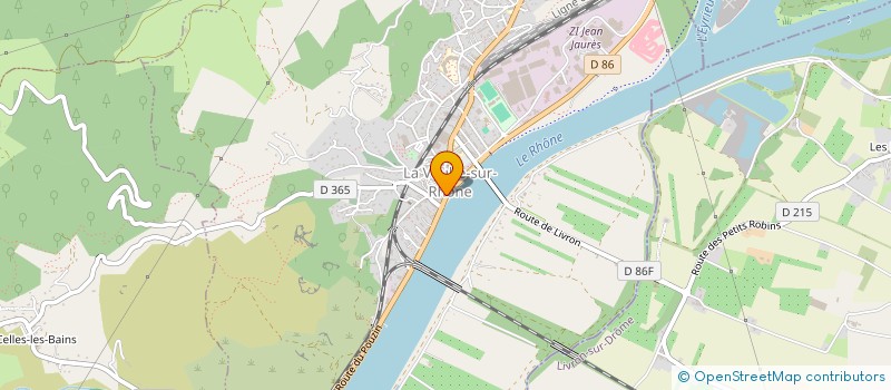 localisation de l'entreprise SARL ALNATLO à LA VOULTE-SUR-RHONE