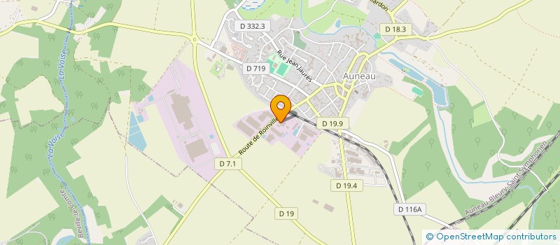 localisation de l'entreprise SARL ALNELOISE DE SANITAIRE ET CHAUFFAGE à AUNEAU-BLEURY-SAINT-SYMPHORIEN