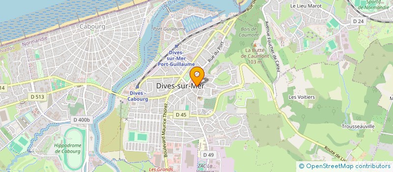 localisation de l'entreprise SARL ALOAH-BARNEVILLE  BARNEVILLE-CARTERET