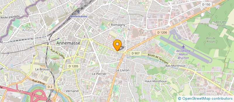 localisation de l'entreprise SARL ALP BATI DEC à ANNEMASSE