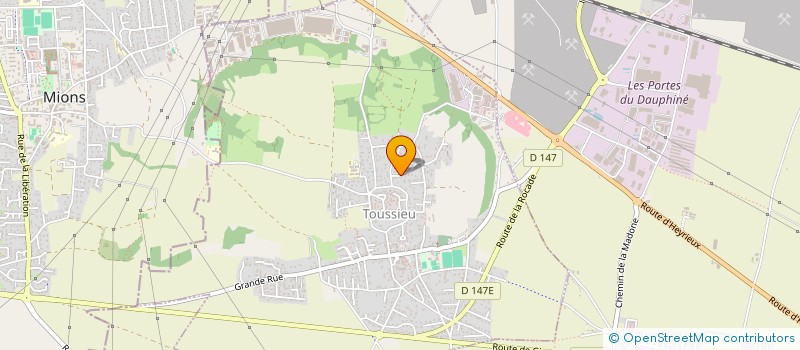 localisation de l'entreprise SARL ALPAX ENGINEERING  TOUSSIEU