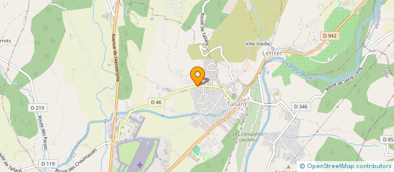 localisation de l'entreprise SARL ALPES ASSISTANCES DEPANNAGES à TALLARD