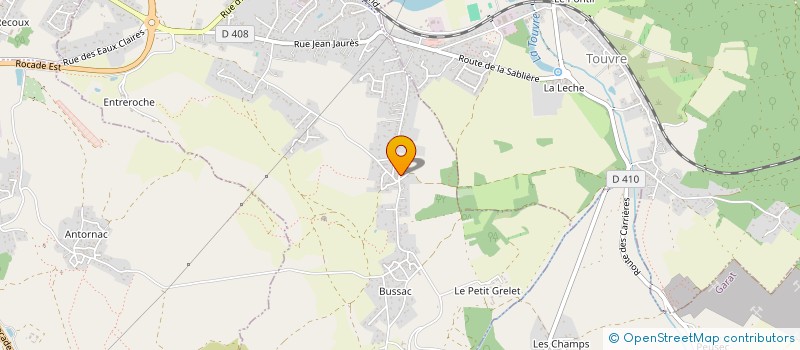 localisation de l'entreprise SARL ALPHA BATIMENTS à MAGNAC-SUR-TOUVRE