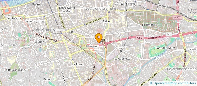 localisation de l'entreprise SARL ALPHA DEPANNAGE à MARSEILLE