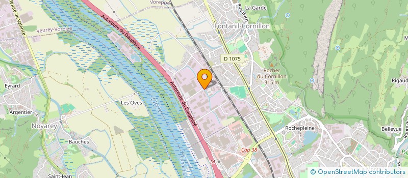 localisation de l'entreprise SARL ALPHA ISOLATION  FONTANIL-CORNILLON