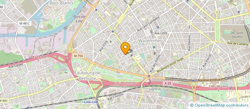 localisation de l'entreprise SARL ALPHA PIERRES à LILLE