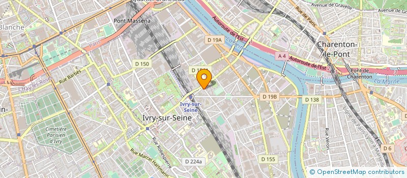 localisation de l'entreprise SARL ALPHA SECURITE PRIVEE à IVRY-SUR-SEINE