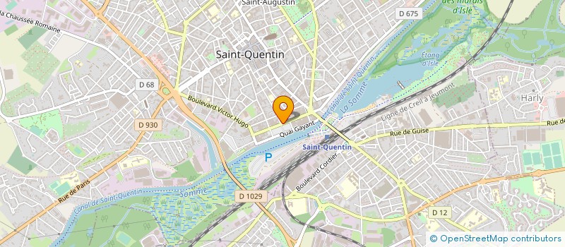 localisation de l'entreprise SARL ALPHA SERVICES à SAINT-QUENTIN