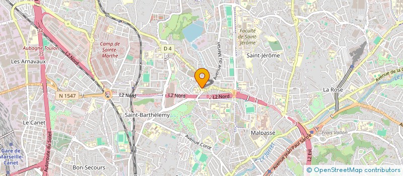 localisation de l'entreprise SARL ALPHA VIANDE  MARSEILLE