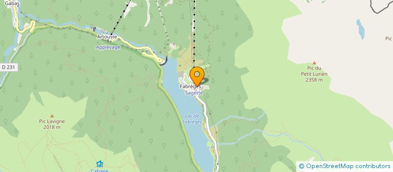 localisation de l'entreprise SARL ALPHICO  LARUNS