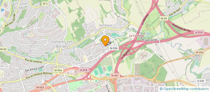 localisation de l'entreprise SARL ALPOM 7648  VANTOUX