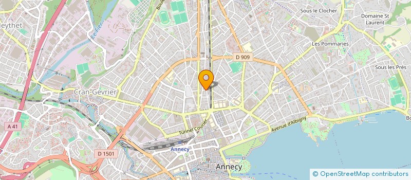 localisation de l'entreprise SARL ALPTITUDE EXPERTISE à ANNECY