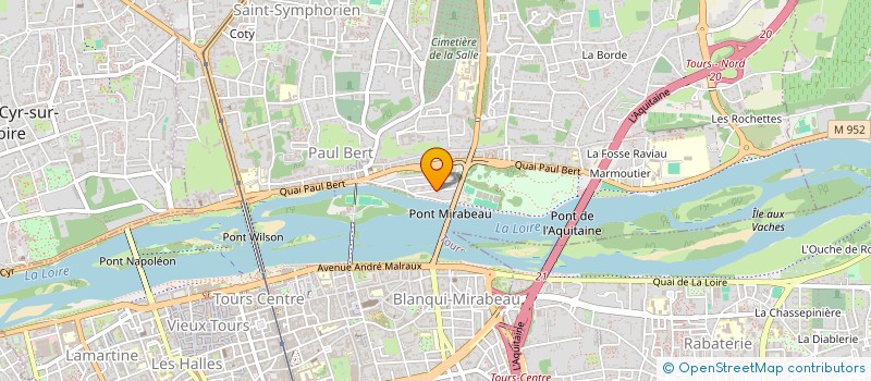 localisation de l'entreprise SARL ALSDM  TOURS