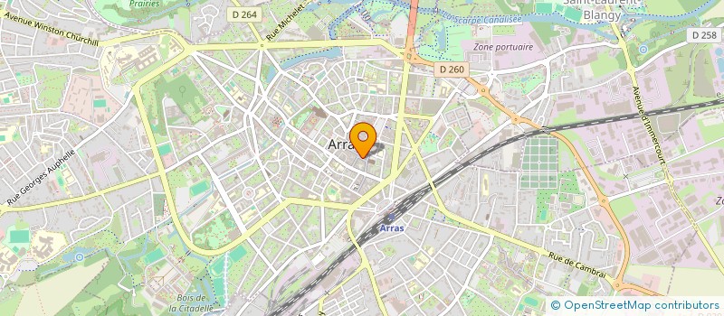 localisation de l'entreprise SARL ALSWAGA à ARRAS