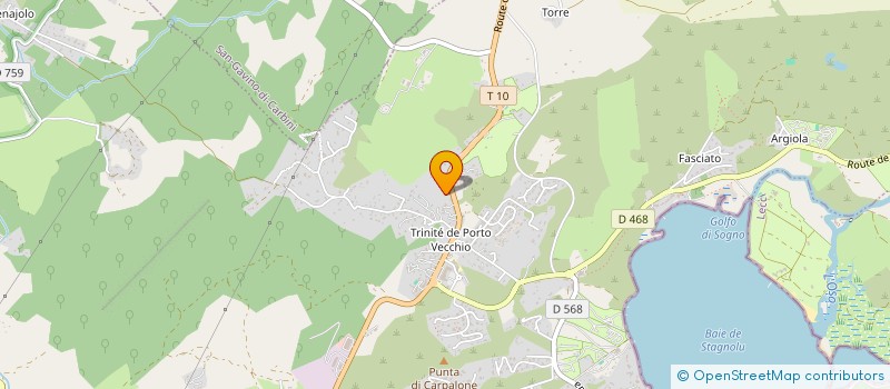 localisation de l'entreprise SARL ALTA à PORTO-VECCHIO
