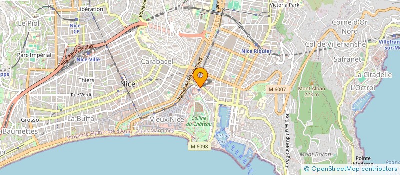 localisation de l'entreprise SARL ALTA ROCCA  NICE