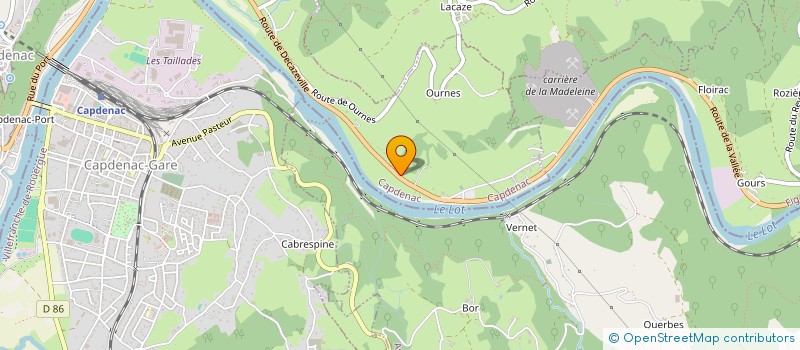 localisation de l'entreprise SARL ALTA SI  CAPDENAC