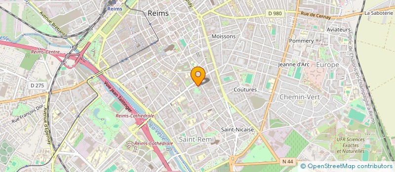 localisation de l'entreprise SARL ALTER EGO  REIMS