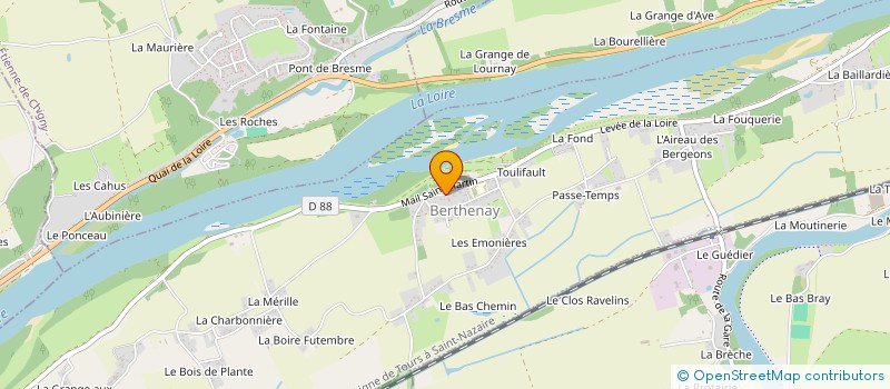 localisation de l'entreprise SARL ALTER EGO  BERTHENAY